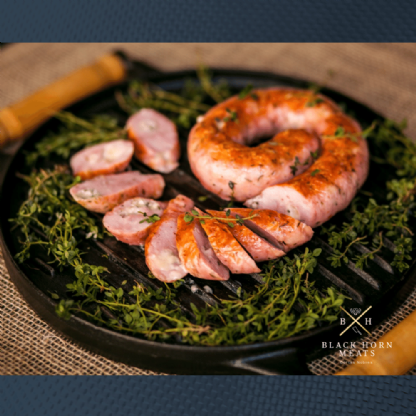 Linguiça de Pernil Recheada c/ Gorgonzola Specialli