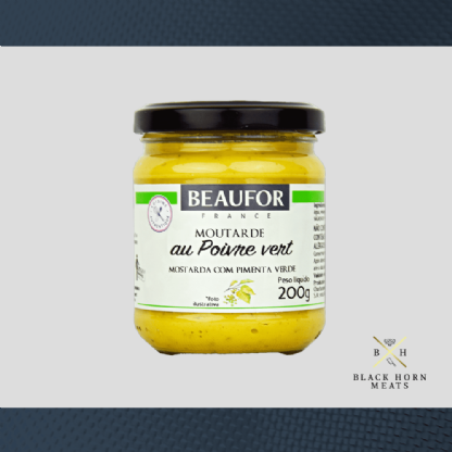 Mostarda Dijon com Pimenta Verde