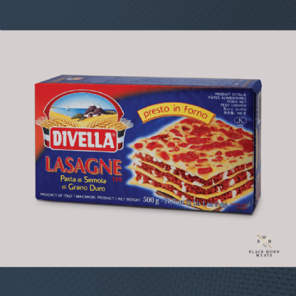 Massa Italiana p Lasanha Divella