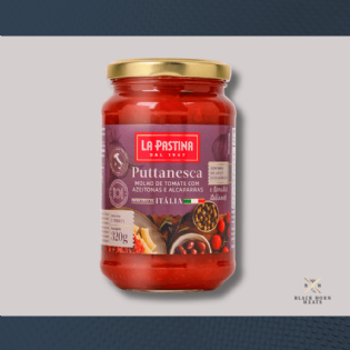 Molho Puttanesca Italiano La Pastina - Pronto Para Consumo