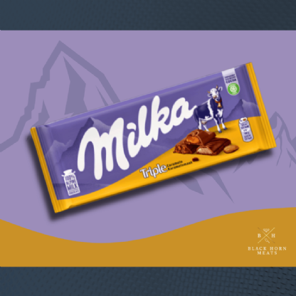 Chocolate Milka Triple Caramel