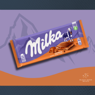 Chocolate Milka Toffee Caramel