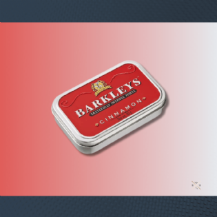 Barkley's Tastefull Intense Mints - Cinnamon