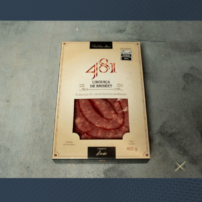 Linguiça Bovina de Brisket Resfriada 481