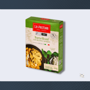 Tortelloni Italiano Ricota com Espinafre La Pastina
