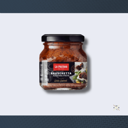 Bruschetta de Azeitona Preta Gourmet La Pastina