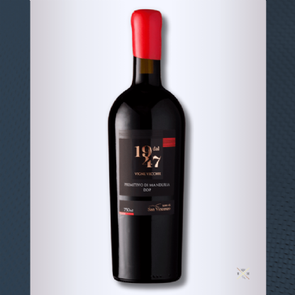 Vinho Tinto Dal 1947 Primitivo Di Manduria Vigne Vecchie Dop