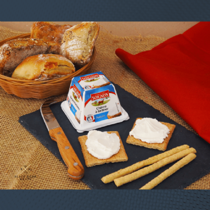 Queijo de Cabra Cremoso Aerado Francês Soignon