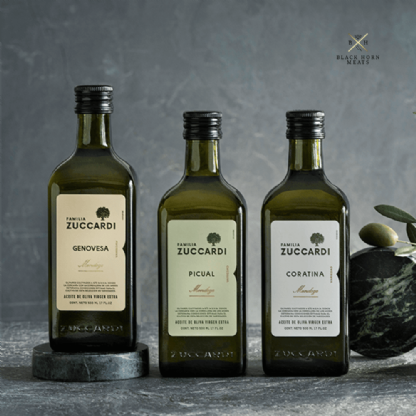 Kit Presente Trio Azeites Família Zuccardi - Lata Branca