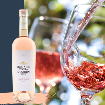 Vinho Rosé Domaine Costa Lazaridi 2023