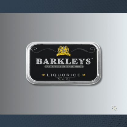 Barkley's Tastefull Intense Mints - Liquorice (Alcaçuz)