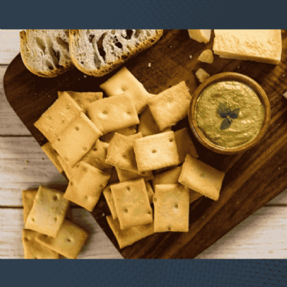 Crostini Italiano Parmesão e Pecorino