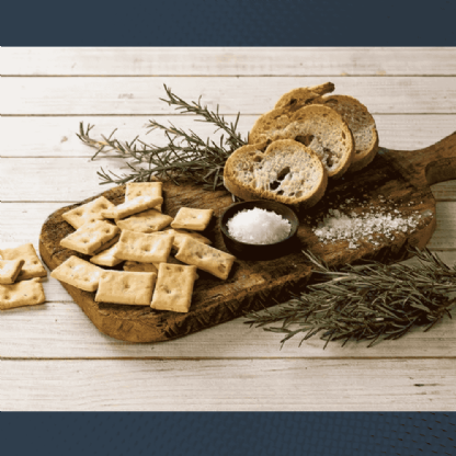 Crostini Italiano Sal Marinho e Alecrim